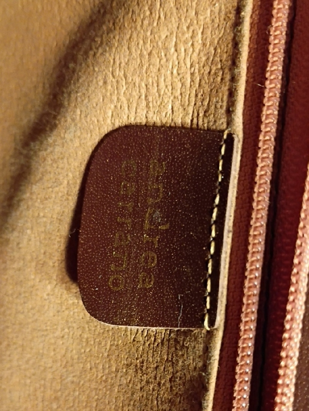 Croc-Embossed Two-Tone Brown Top-Handle Satchel - Picture 2 of 13